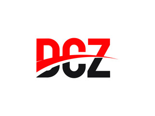 DCZ Letter Initial Logo Design Vector Illustration