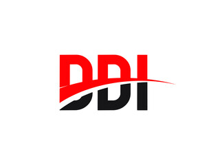 DDI Letter Initial Logo Design Vector Illustration