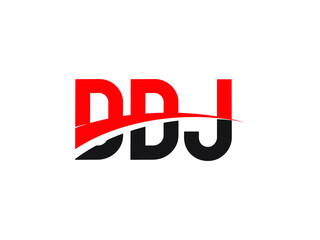 DDJ Letter Initial Logo Design Vector Illustration