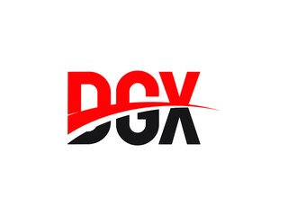 DGX Letter Initial Logo Design Vector Illustration
