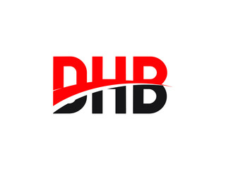 Obraz premium DHB Letter Initial Logo Design Vector Illustration