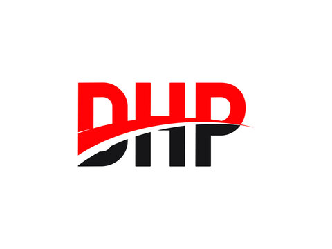 DHP Letter Initial Logo Design Vector Illustration