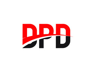 DPD Letter Initial Logo Design Vector Illustration