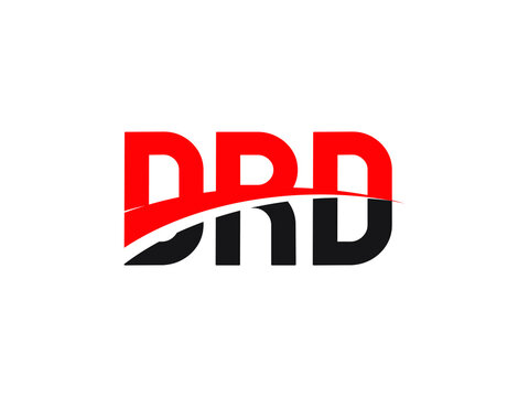 DRD Letter Initial Logo Design Vector Illustration