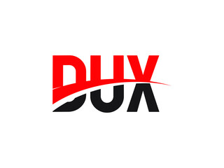 DUX Letter Initial Logo Design Vector Illustration