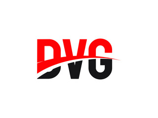 Fototapeta premium DVG Letter Initial Logo Design Vector Illustration