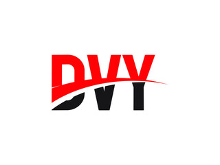 DVY Letter Initial Logo Design Vector Illustration