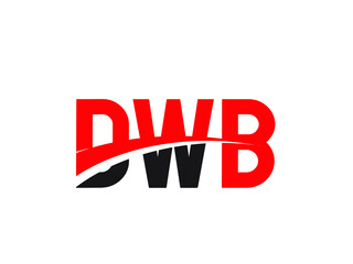 DWB Letter Initial Logo Design Vector Illustration