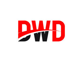 DWD Letter Initial Logo Design Vector Illustration