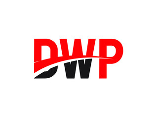 DWP Letter Initial Logo Design Vector Illustration