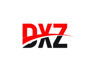DXZ Letter Initial Logo Design Vector Illustration
