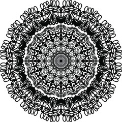 lace ornament vector model design