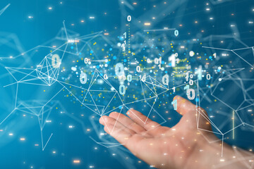 Telecommunication concept with abstract network structure