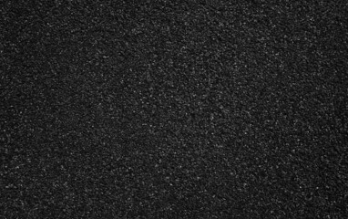 Surface grunge rough of asphalt, Seamless tarmac dark grey grainy road, Driveway texture background, Top view