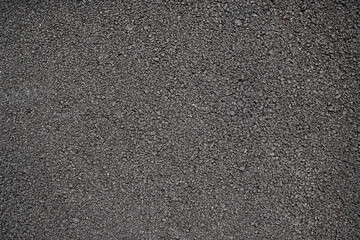 Surface rough of asphalt, Grey road with small rock, Texture Background, Top view