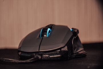 computer mouse on table