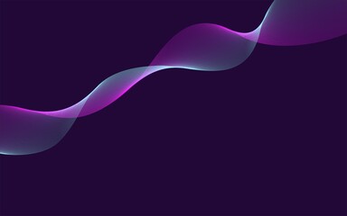 Dynamic wavy Dark Abstract Background