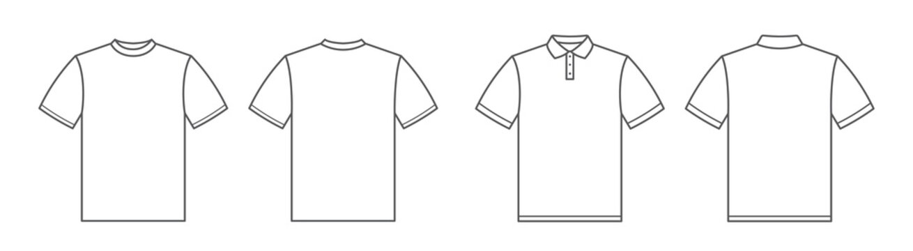 golf shirt template