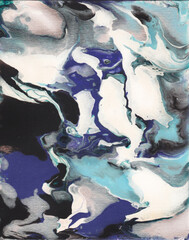 Textured resin ornament lines