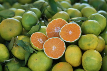 group of mandaranci fruit for sale