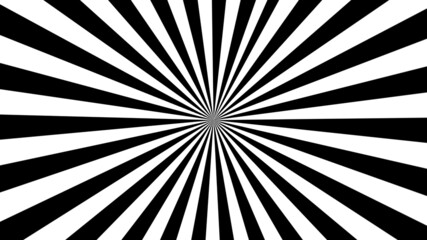 Retro sunburst animated background looping 4k video