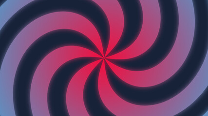 Spiral Tunnel Animations. Retro pattern, Seamless loop.
