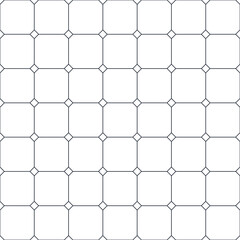 Cross lined seamless minimalistic pattern, vector minimal crossed lines background, stripy tile minimal wallpaper or textile print.