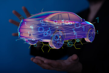 Driverless autonomous vehicle with lidar technology