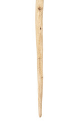 Part of driftwood isolated on white