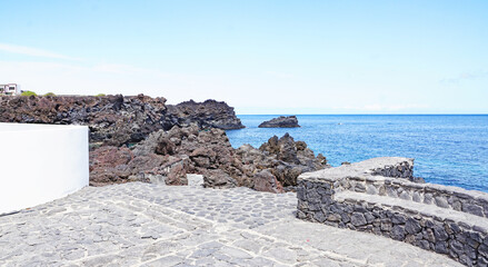 Piscinas naturales de Tamaduste, El Hierro, Islas Canarias, España, Europa, 
