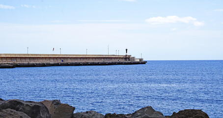 Puerto de La Estaca en El Hierro, Islas Canarias, España, Europa, 

