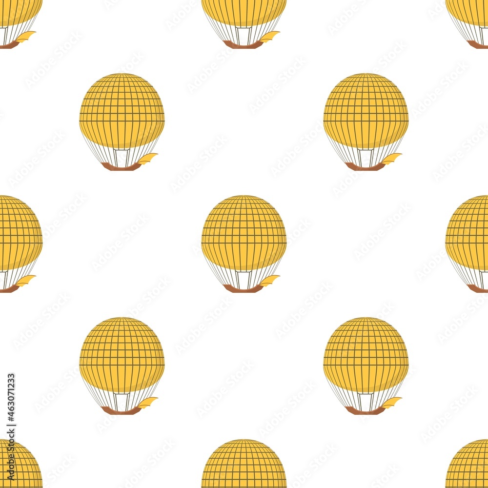Poster aerostat pattern seamless background texture repeat wallpaper geometric vector