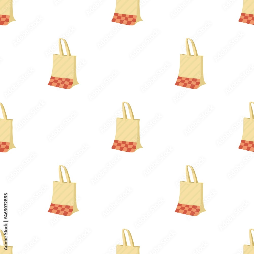 Poster paper bag pattern seamless background texture repeat wallpaper geometric vector