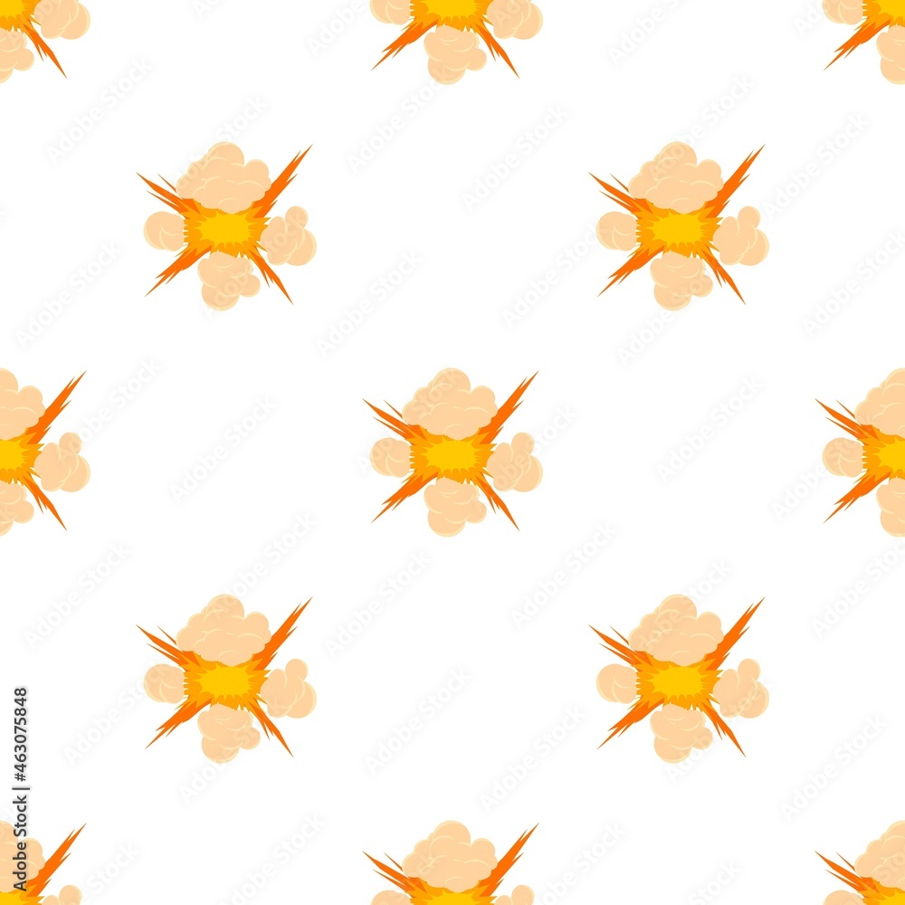 Poster bomb explosion pattern seamless background texture repeat wallpaper geometric vector