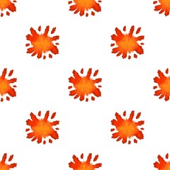 Fototapeta premium Red explosion pattern seamless background texture repeat wallpaper geometric vector