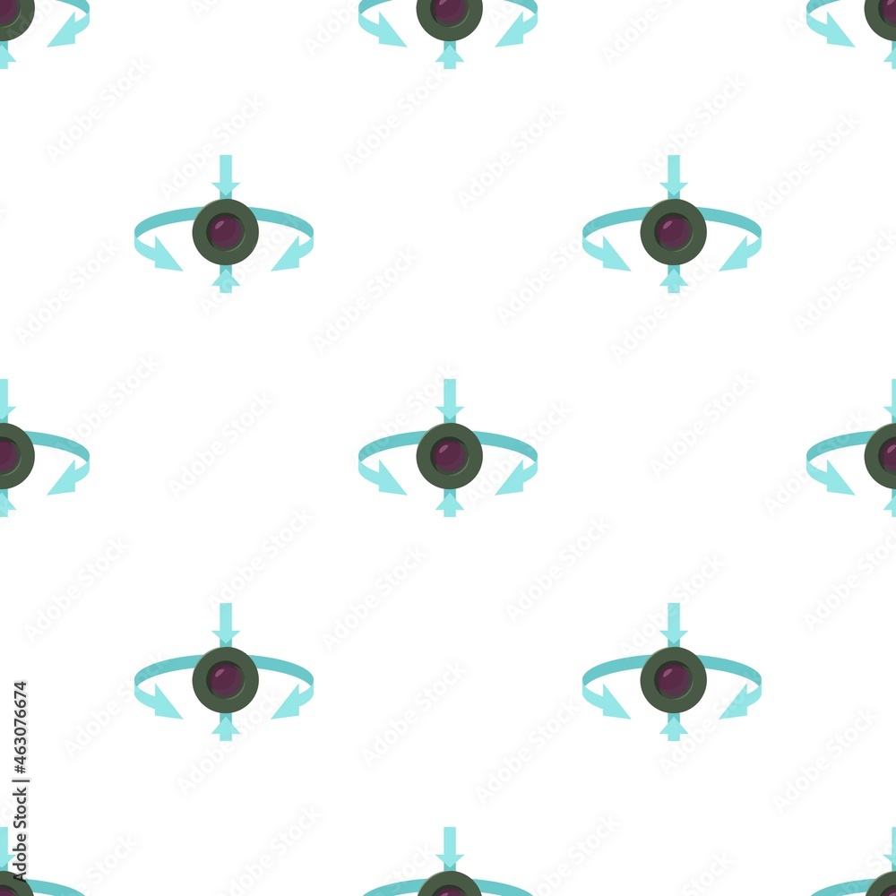 Poster web camera pattern seamless background texture repeat wallpaper geometric vector