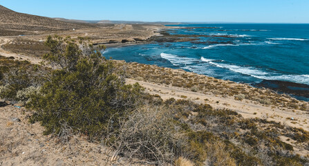 Coastal seascape, Patagonia, Argentina