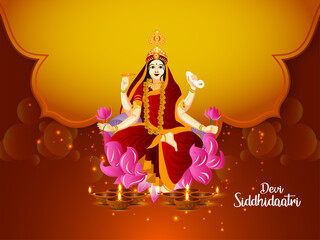Indian festival happy durga puja celebration background