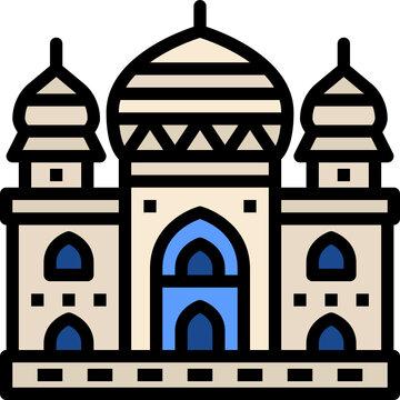 Taj Mahal Outline Images – Browse 1,642 Stock Photos, Vectors, and Video |  Adobe Stock