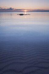 Still water. Dunes, Sestroretsk, Russia
