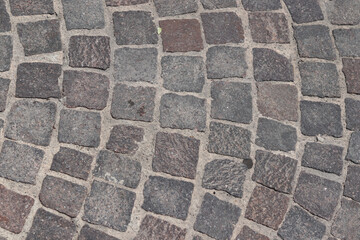 stone pavement texture as a background