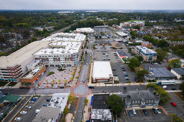 Aerial Drone of Metuchen New Jersey 