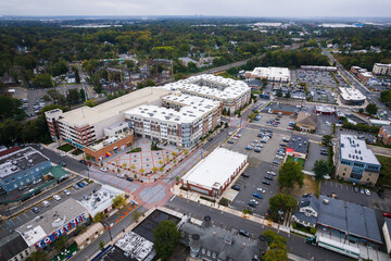 Aerial Drone of Metuchen New Jersey 
