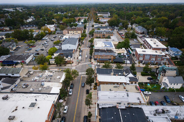 Aerial Drone of Metuchen New Jersey 
