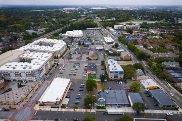 Aerial Drone of Metuchen New Jersey 