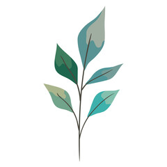 branch with leafs garden