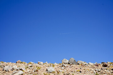 blue sky and clouds