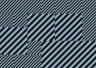 Fototapeta premium Abstract Geometric Pattern generative computational art illustration