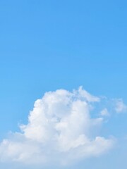 blue sky with clouds