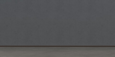 Empty room for displaying products and interior solutions, can also be used as a background image